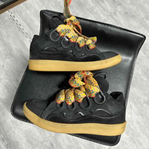 Lanvin Curb Sneakers 'Black'