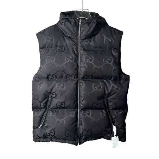 Gucci GG Logo Puffer Vest Size L