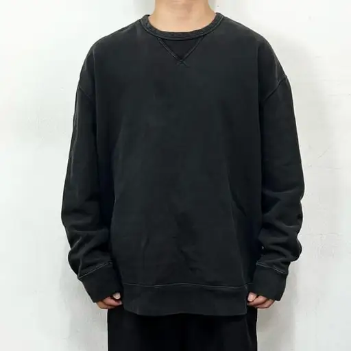 Ten.C 텐씨 가먼트다이드 로고 맨투맨