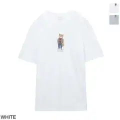 美品クリーニング済みMAISON KITSUNE フォックスプリント Tシャツ