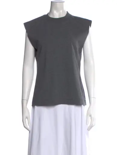 Crew Neck Sleeveless Top w/ Tags