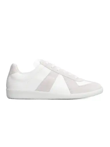 REPLICA GAT Low-Top Sneakers White / White