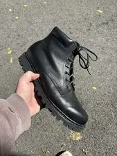 Paraboot x Arpenteur Bergy Black Leather Boots Mens US 12