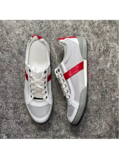 vintage dior homme red/grey mesh low top sneakers mens 8 US / 41 FR
———-
1-3 day