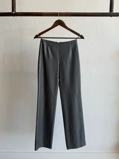 Gianni Versace Gray Straight Leg Trousers