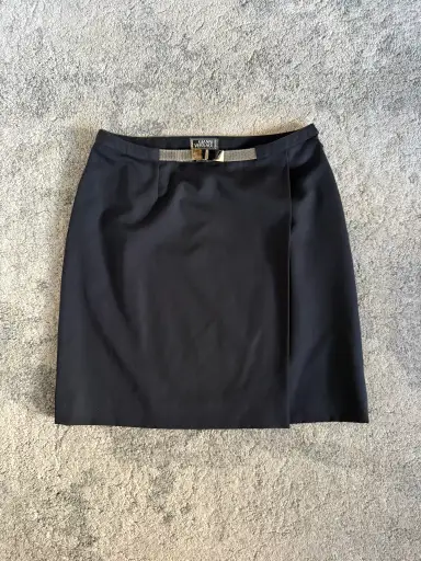 Gianni Versace FW1998 metal belt skirt